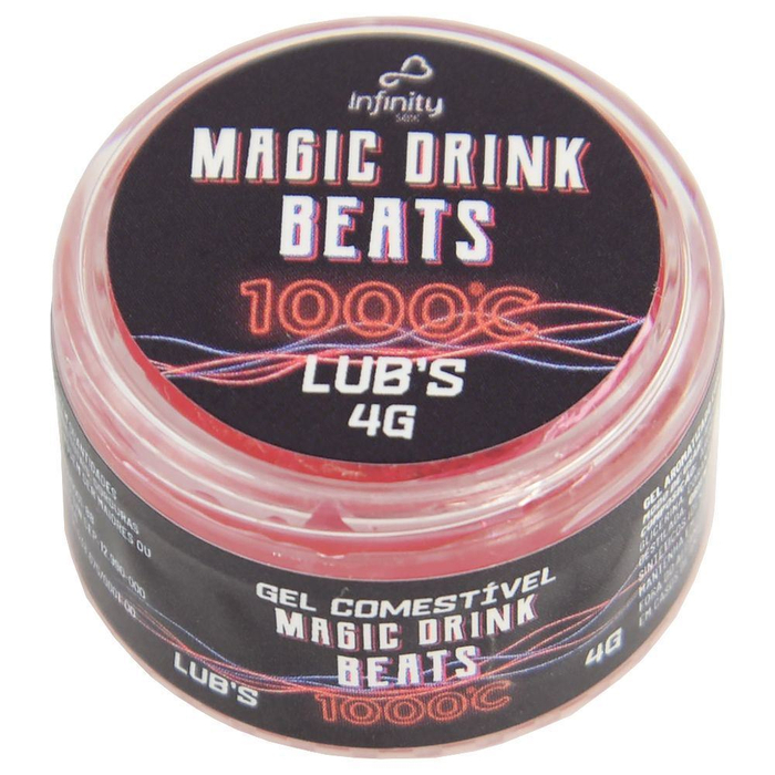 Magic Drink Beats 1000´c Lubs Gel 4g Infinity Sex