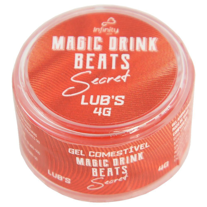 Magic Drink Beats Secret Lubs Gel 4g Infinity Sex