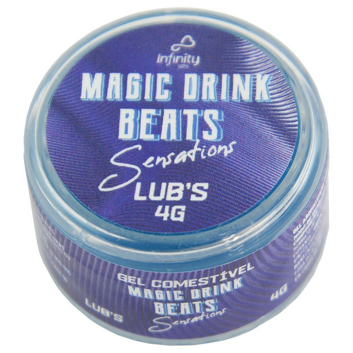 Magic Drink Beats Sensations Lubs Gel 4g Infinity Sex