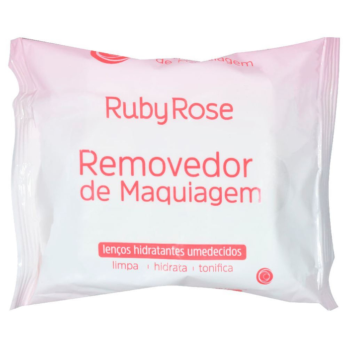 Lenço Removedor De Maquiagem Rosa Ruby Rose