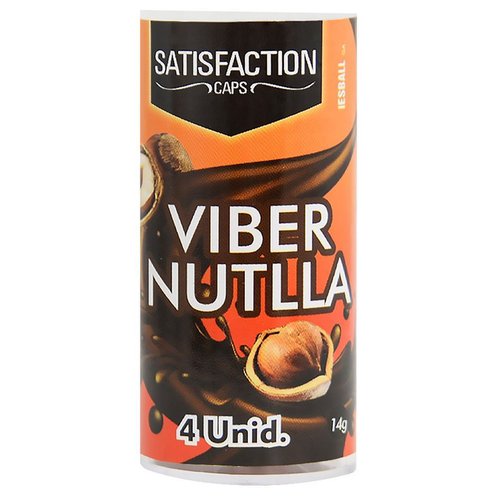 Bolinha Viber Nutlla 4 Unidades Satisfaction