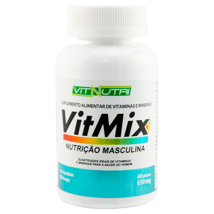 Vit Mix Vitamina Para Homem 60 Cápsulas Vitnutri