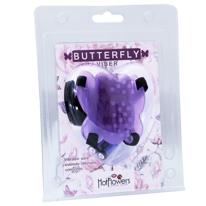 Butterfly Vibrador Estimulador Feminino Hot Flowers