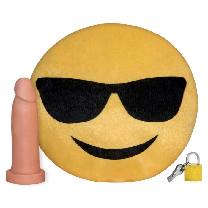 Almofada Emoji óculos De Sol Com Prótese Dominatrixxx