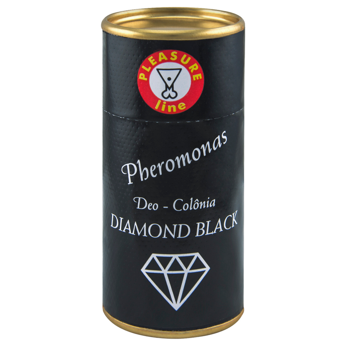 Diamond Black Deo Colônia Masculina Pheromonas 20ml Pleasure Line