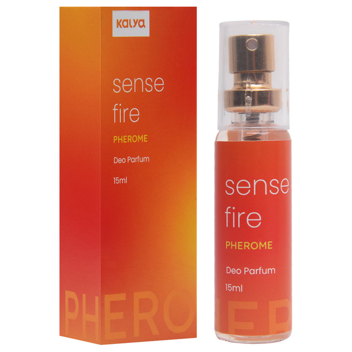 Perfume Sense Fire Para Mulheres Empoderadas 15ml Kalya 