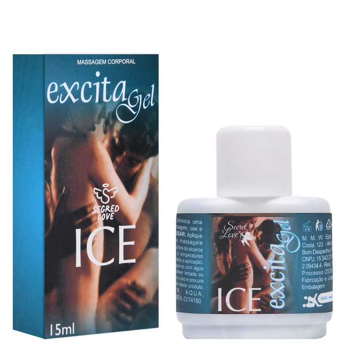 Ice Excita Gel Comestível 15ml Segred Love