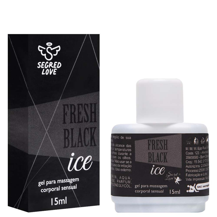 Gel Fresh Black Ice 15ml Segred Love