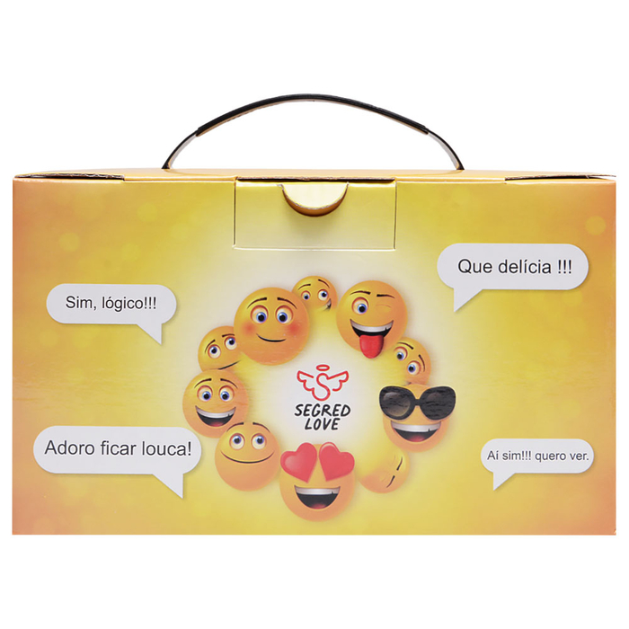 Kit Emoji 20 Peças Segred Love
