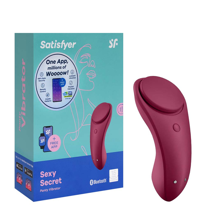 Sexy Secret Vibrador Para Calcinha Wireless Satisfyer Intt