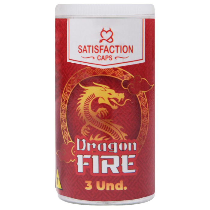 Bolinha Dragon Fire Excitante 3 Unidades Satisfaction