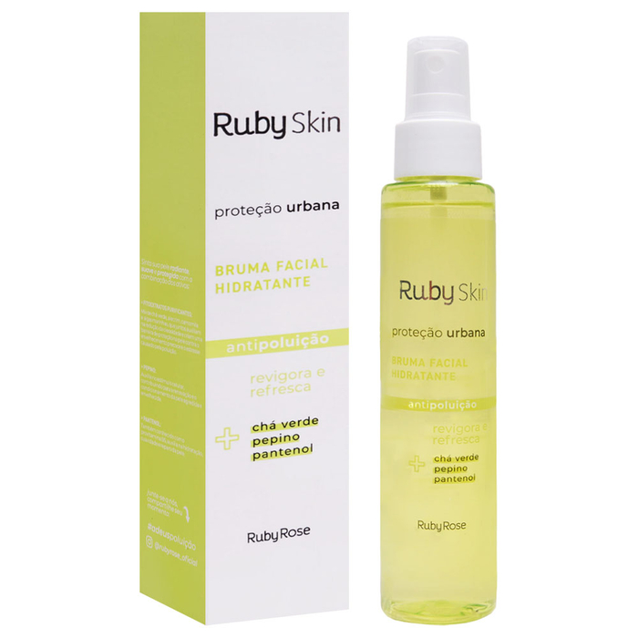 Bruma Facial Hidratante Proteção Urbana Ruby Skin Ruby Rose