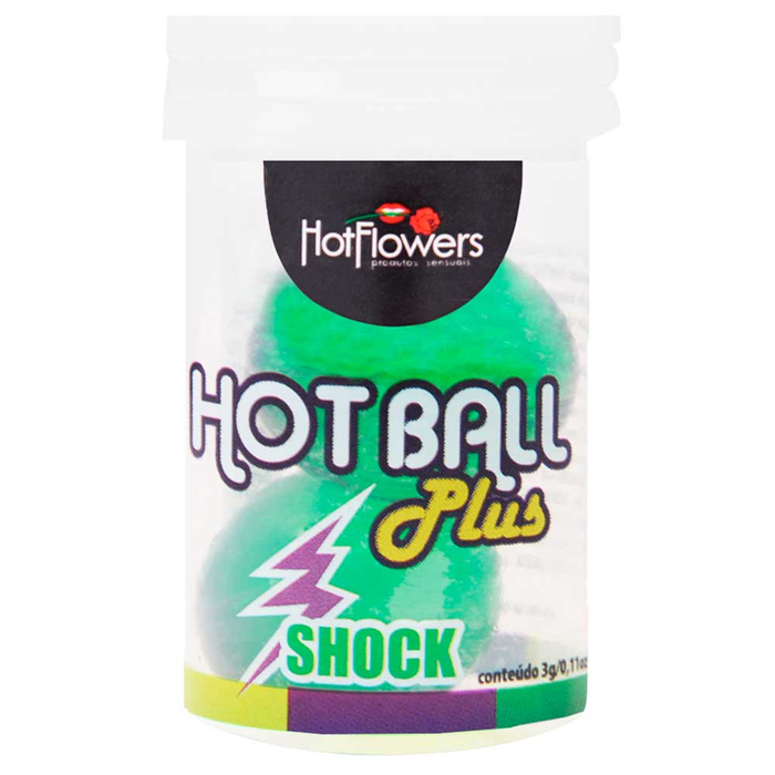 Hot Ball Plus Bolinha Shock 04g Hot Flowers