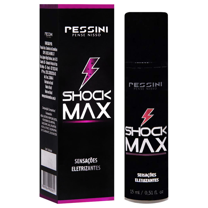 Shock Max Sensações Eletrizantes 15ml Pessini