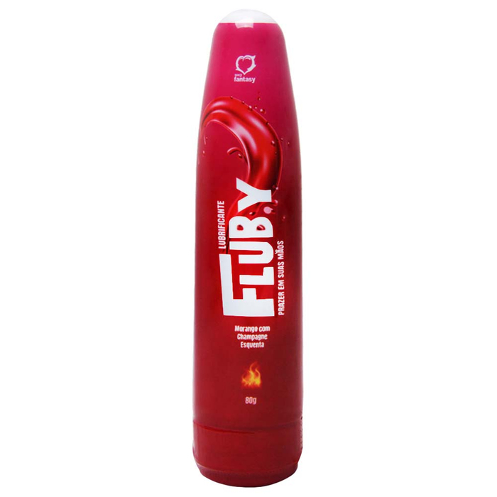 Fluby Lubrificante Hot Aromático 80g Sexy Fantasy