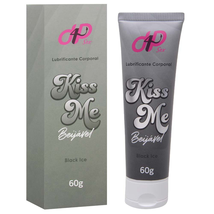 Kiss Me Gel Lubrificante Beijável Ice 60g D4p Sex