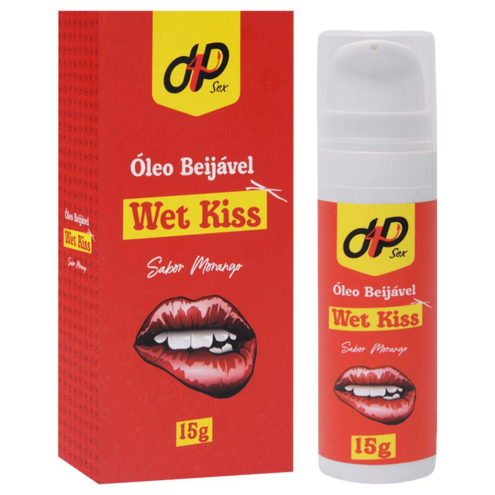 Wet Kiss óleo Beijável 3 Em 1 15g D4p Sex