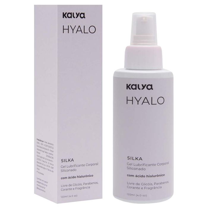 Hyalo Silka Lubrificante Siliconado 120ml Kalya
