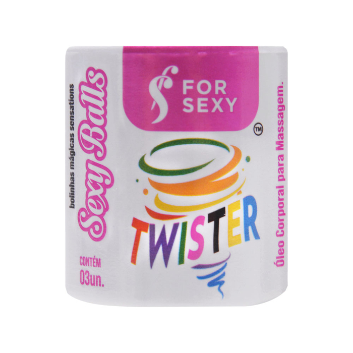 Twister Bolinha Triball Multifunção 3 Unidades For Sexy
