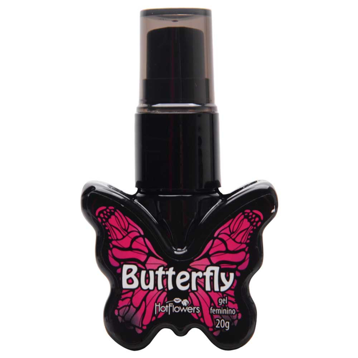 Butterfly Gel Excitante Vibrador Feminino 20g Hot Flowers