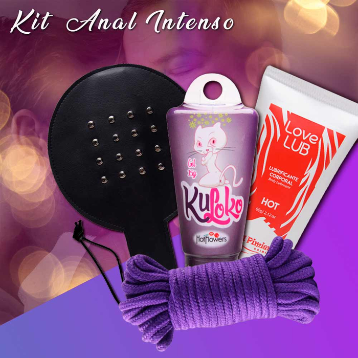 Kit Anal Intenso Cia Import