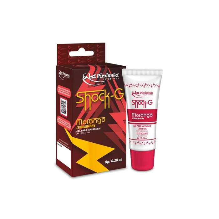 Shock- G Bisnaga Morango 8g - La Pimienta