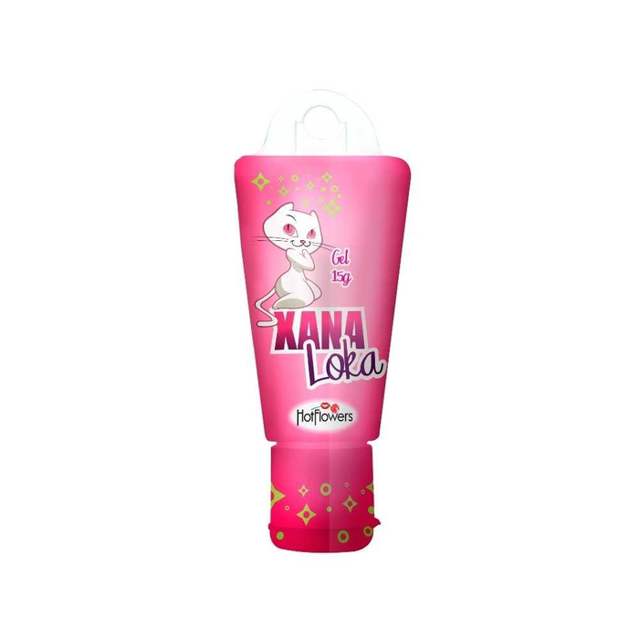 Gel Excitante Feminino Xana Loka 15g - Hot Flowers