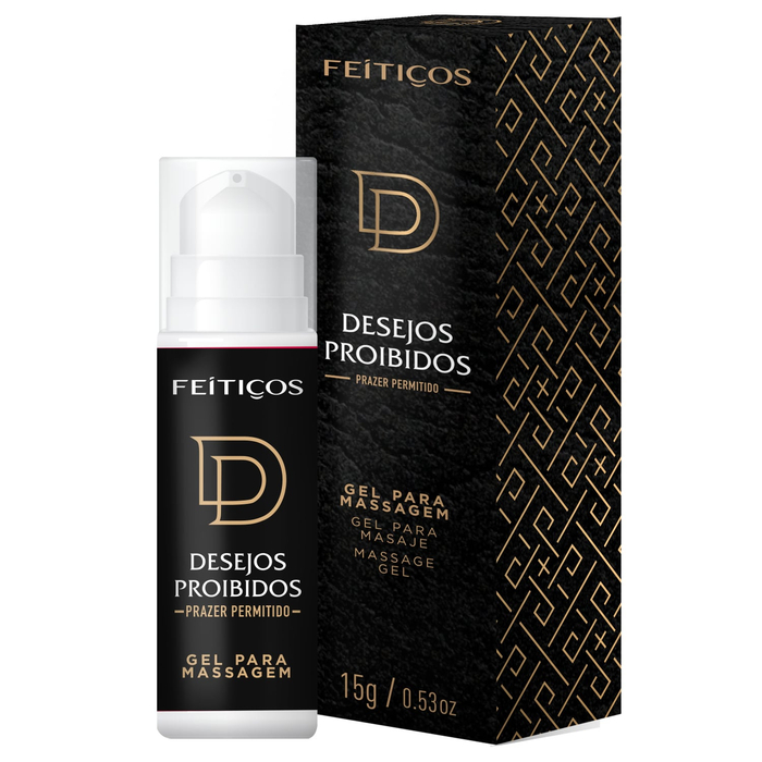 Lubrificante Íntimo - Desejos Proibidos - 15ml - Feitiços Aromáticos