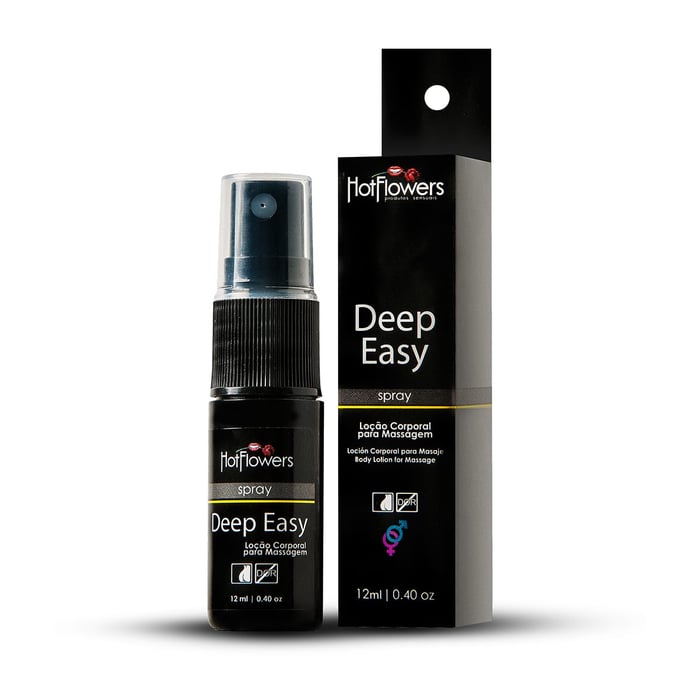 Spray Dessensibilizante Para Sexo Anal - Deep Easy - Hot Flowers
