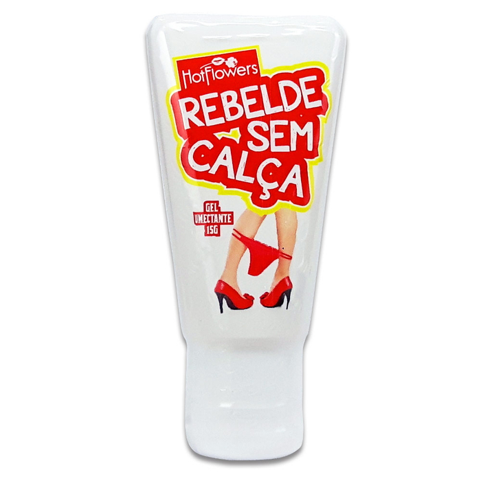 Gel Dessensibilizante Anal Rebelde Sem Calça – 15g – Hot Flowers