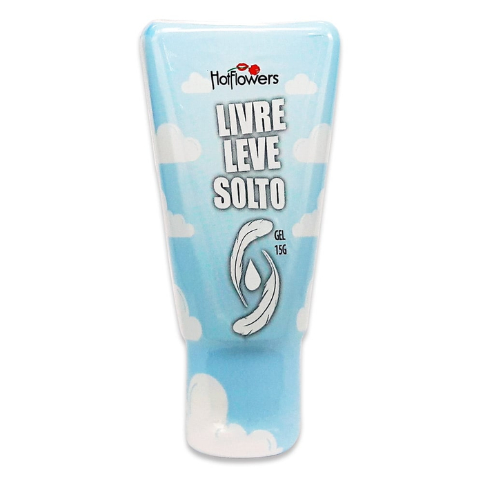 Gel Excitante Unissex Livre Leve Solto – 15g – Hot Flowers