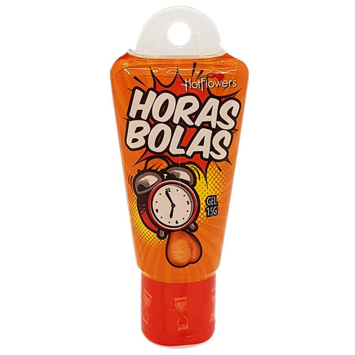 Gel Umectante Horas Bolas Prolongador De Ereção Excitante Para Testículos Com Aquecimento – 15g – Hot Flowers