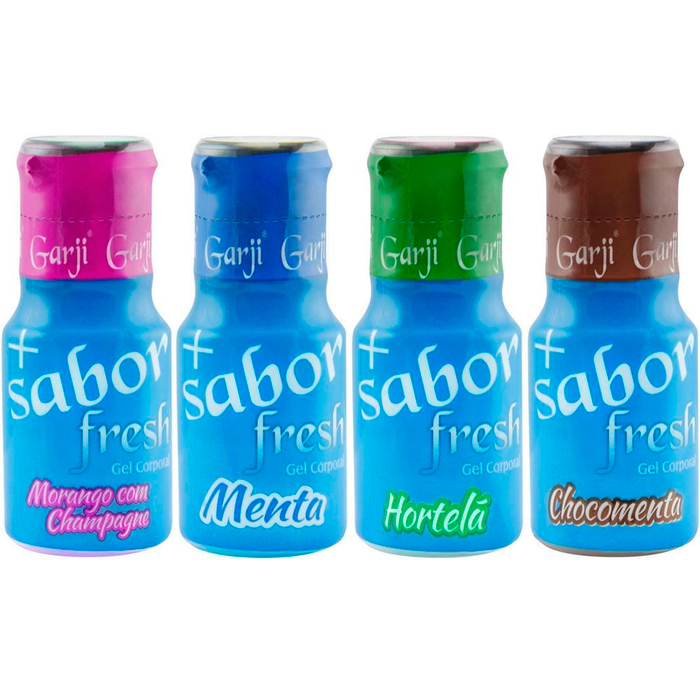 + Sabor Fresh Ice Gel Comestível 15ml Garji
