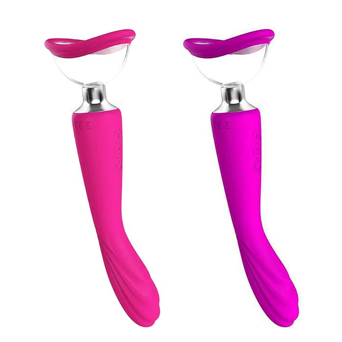 Vibrador De Ponto G E Clitóris Com Sucção Alon Sexy Import