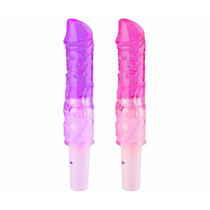Vibrador Bastão Em Jelly Translúcido Sexy Import
