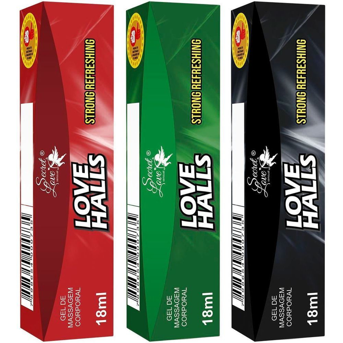 Love Halls Gel Aromatizante Bucal 18ml Segred Love