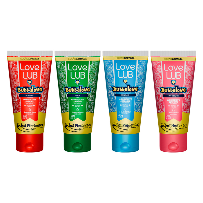 Love Lub Lubrificante Bubbalove 60g La Pimienta