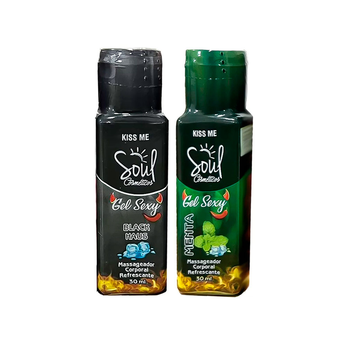 Gel Sexy Kis Me Ice 30ml Soul Cosméticos 