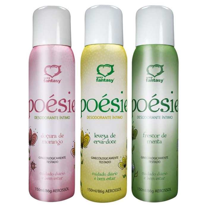 Desodorante íntimo Poésie 150ml Sexy Fantasy