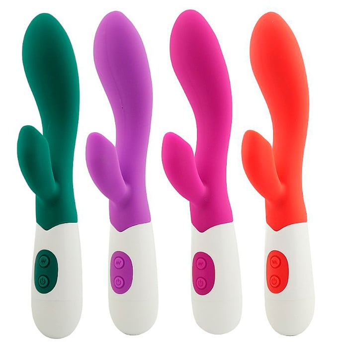 Vibrador Duplo 2 Estimulador De Ponto G E Clitóris Sexy Import