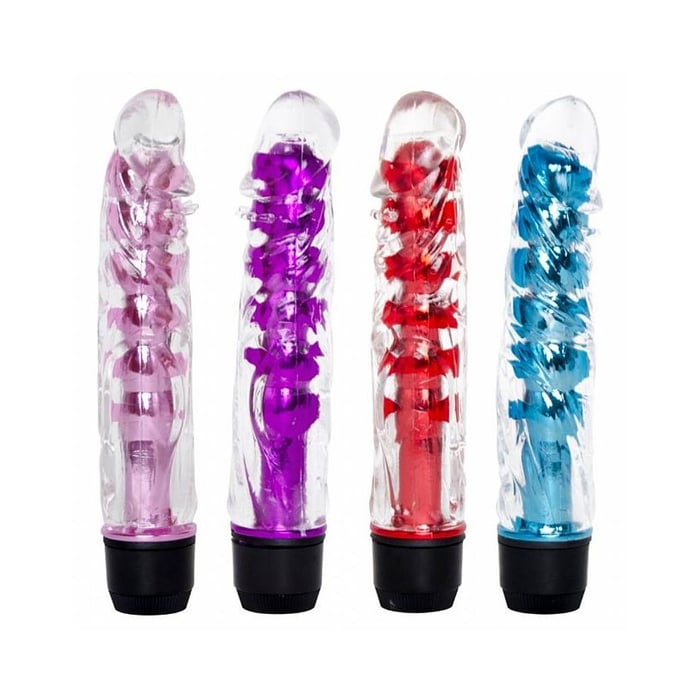 Vibrador Personal Com Capa Texturizada Jelly Ld Import