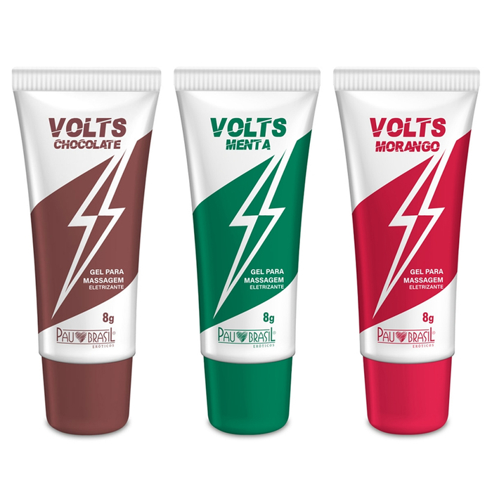 Volts Gel Para Massagem Eletrizante 8g Pau Brasil