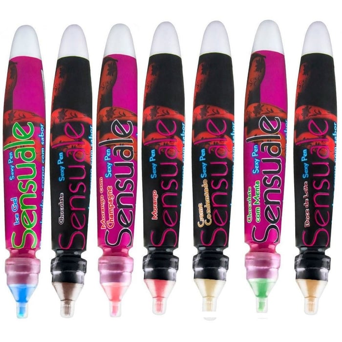 Caneta Comestível Sexy Pen 20g Sensuale 