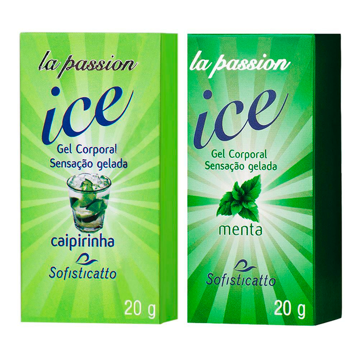 Gel Beijável La Passion Ice 20ml Sofisticatto