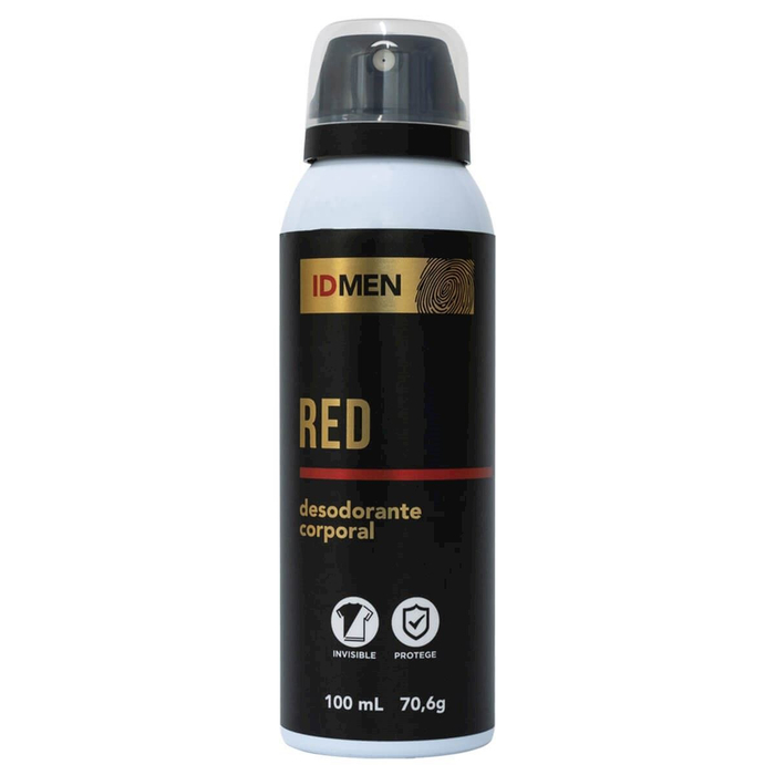 Desodorante Corporal Red 100ml Idmen Soft Love
