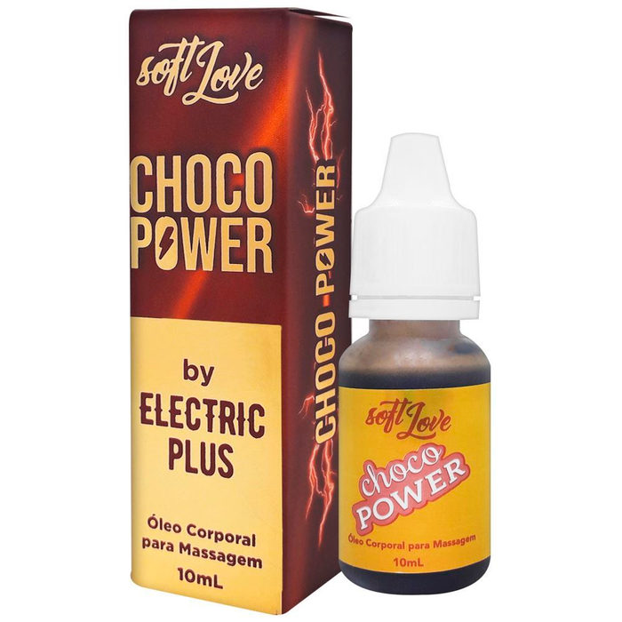 Choco Power Gel Eletrizante By Eletric Plus 10ml Soft Love