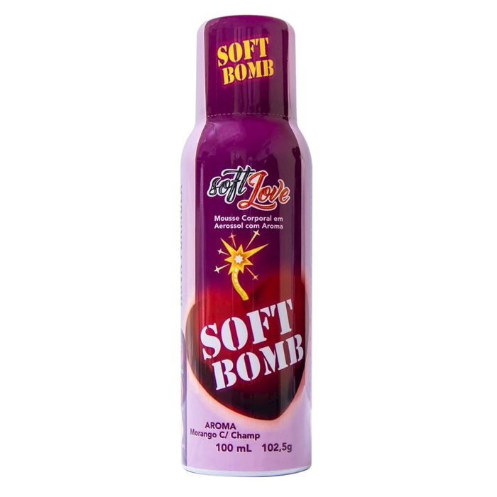Soft Bomb Mousse Comestível 80ml Soft Love