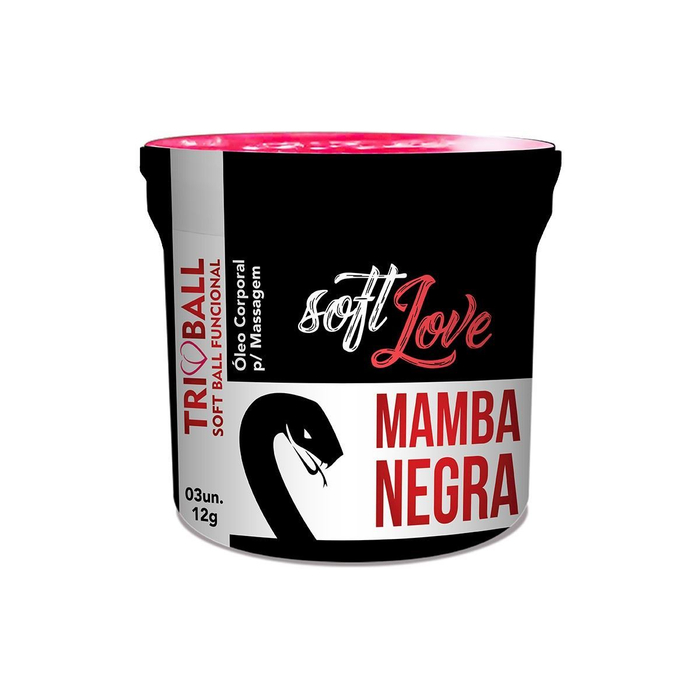 Softball Triball Mamba Negra Soft Love | Loja Do Desejo