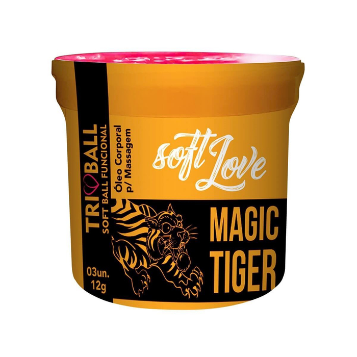 Soft Ball Triball Magic Tiger 03 Unidades Soft Love