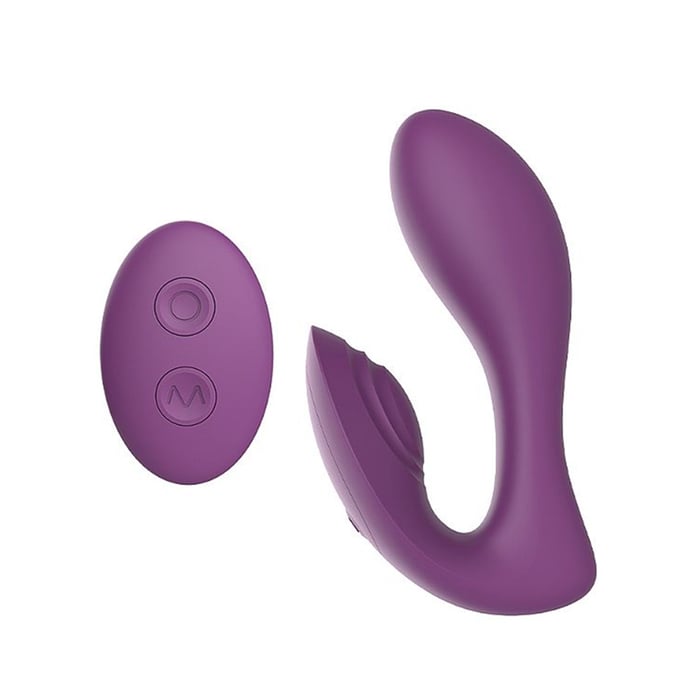 Vibrador Duplo Para Casal Orchid S-hande Sexy Import